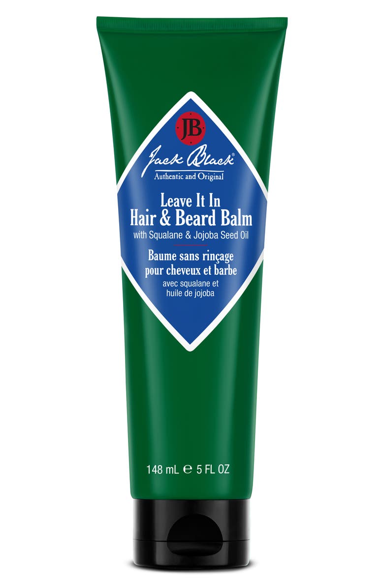 Jack Black Leave It In Hair & Beard Balm, Main, color, 
