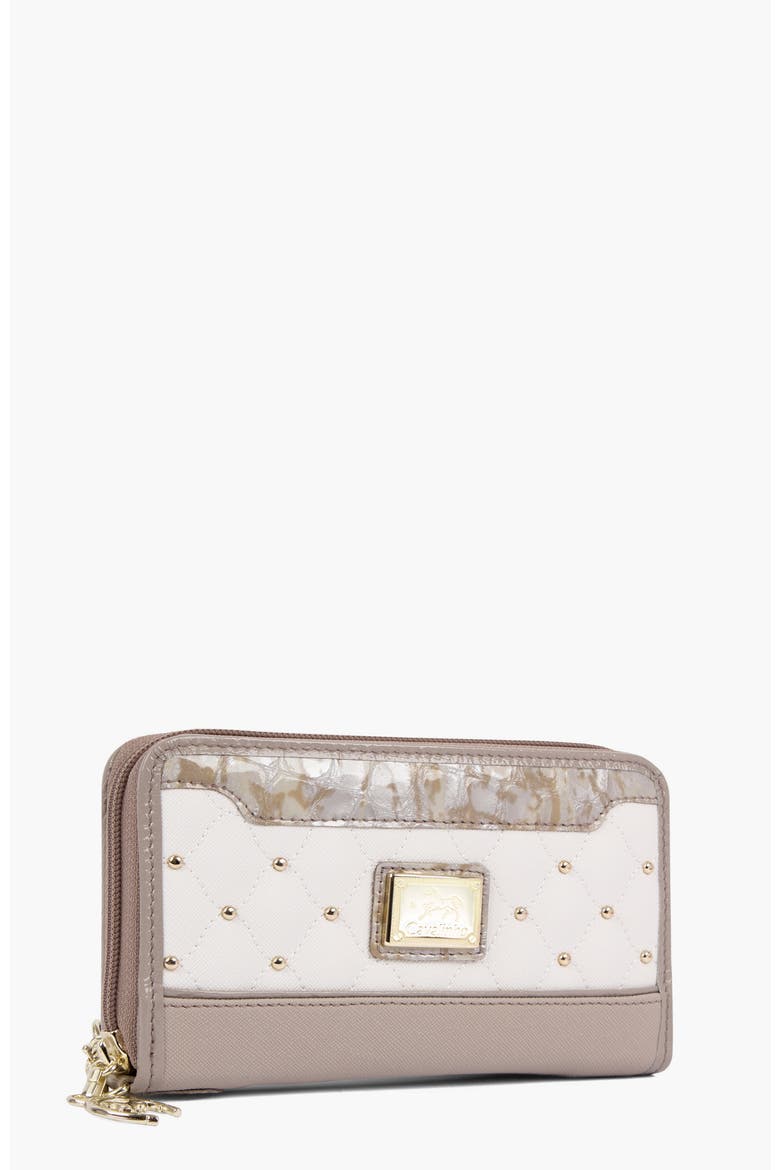 Craft Small Wristlet Wallet 220, Alternate, color, Beige / White