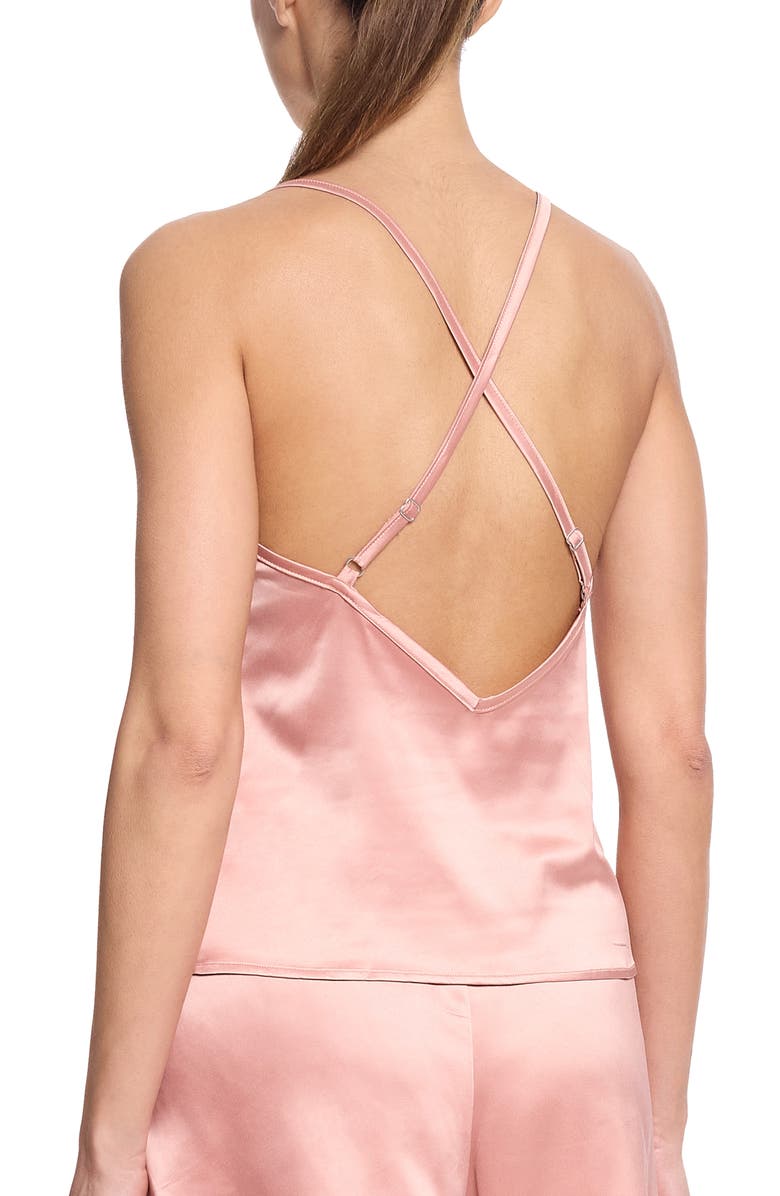 Hanky Panky Satin Camisole, Alternate, color, Rose Latte