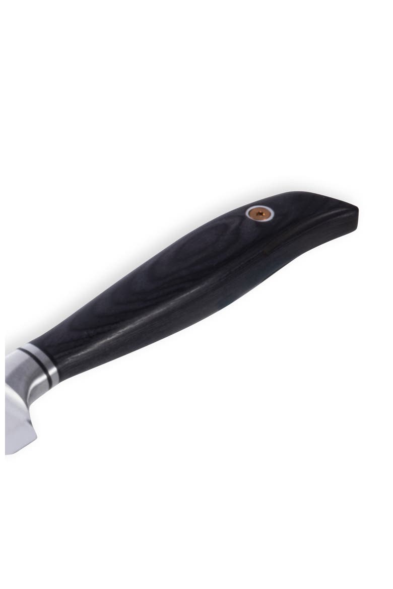 Blacksmith Scalloped Slicing Knife 8.5 inches, Alternate, color, Black