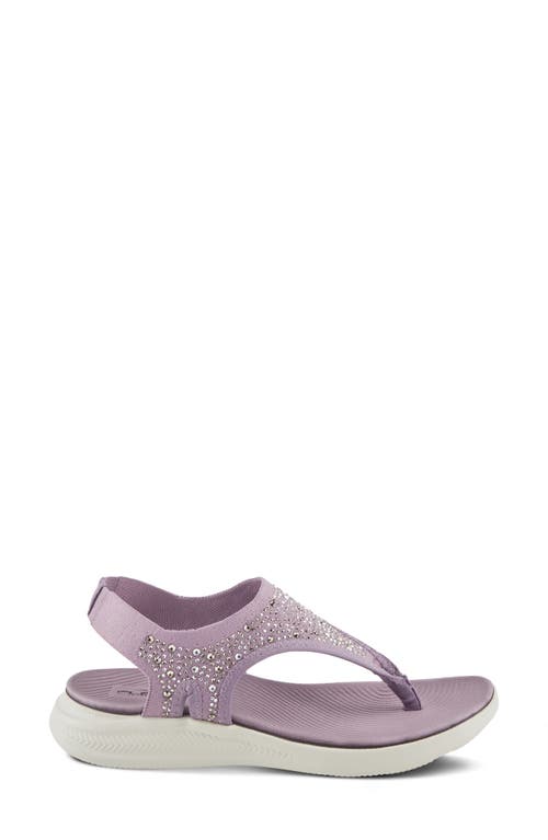 Flexus By Spring Step Springall Slingback Platform Sandal In Purple