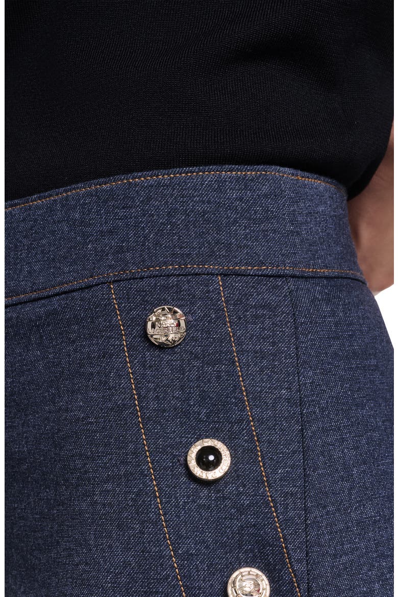 Pull On Sailor Wide Leg Pants, Alternate, color, NAVY