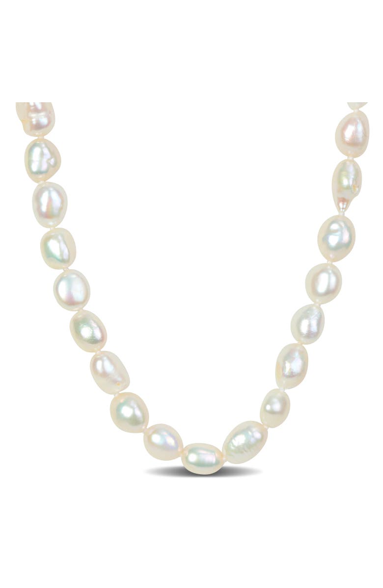 Julianna B. Cultured Freshwater Pearl Endless Necklace, Main, color, Pearl