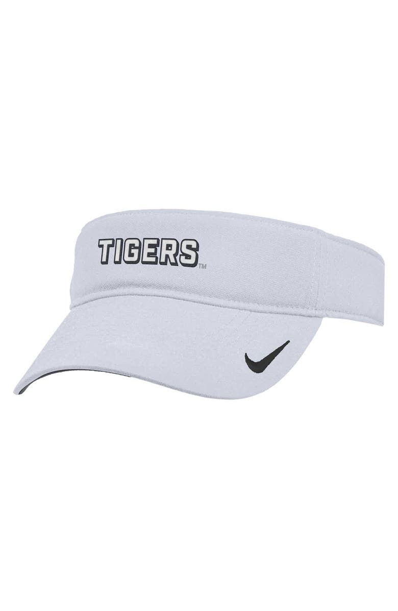 Nike Men's Nike White Missouri Tigers 2025 On-Field Ace Performance Adjustable Visor, Main, color, White