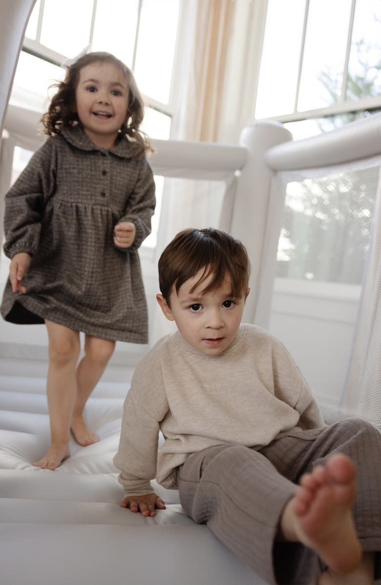 PLAYSMOL Mini Rainbow Bounce House, Alternate, color, White