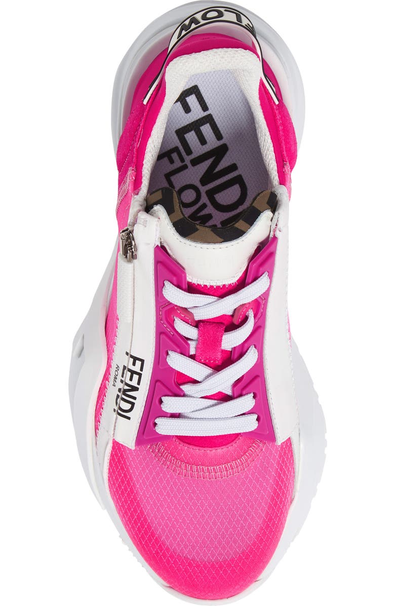 Fendi Flow Logo Low Top Sneaker, Alternate, color,