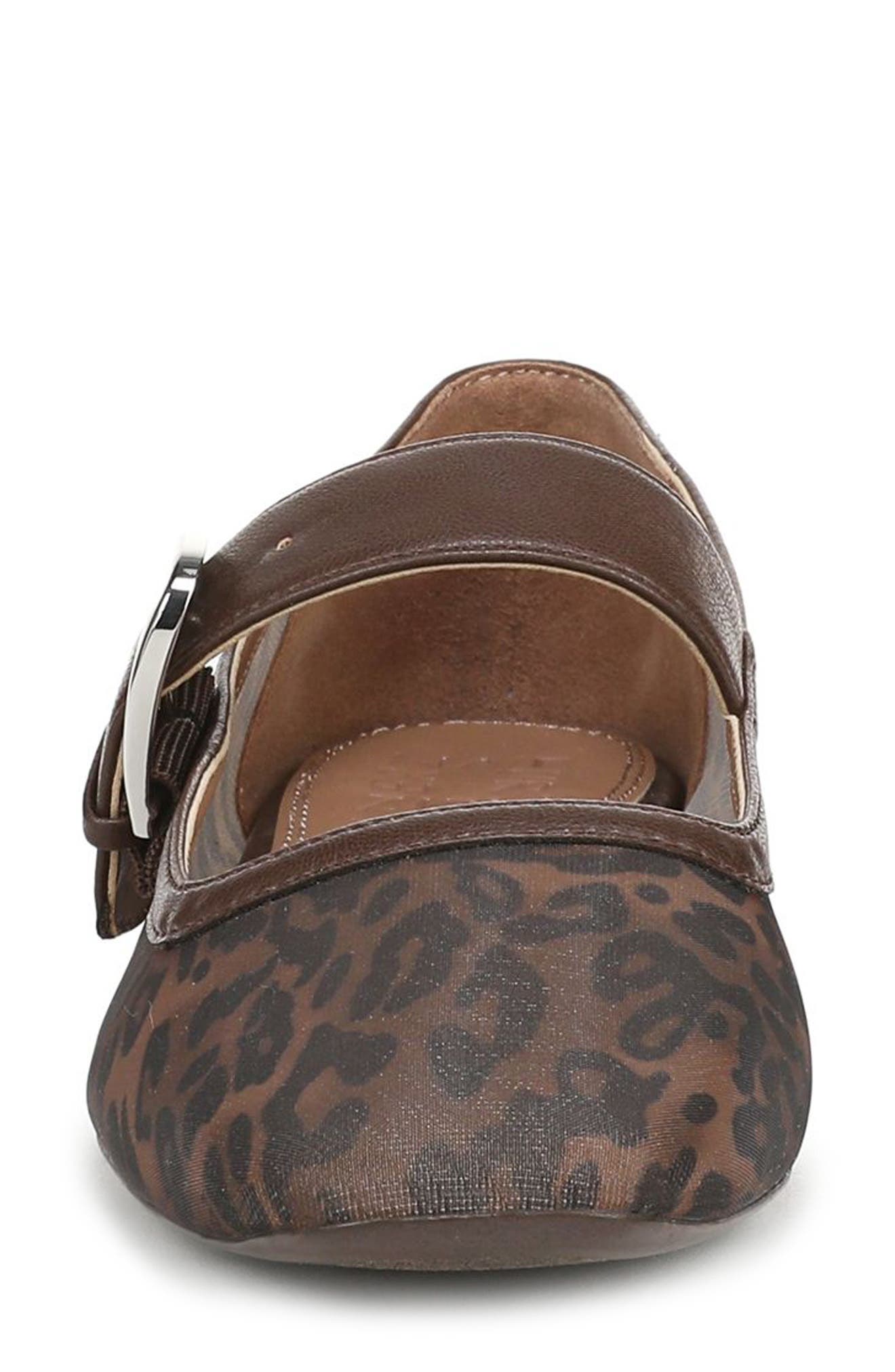 Naturalizer Cosmic Mary Jane Flat, Alternate, color, Dark Brown/ Black