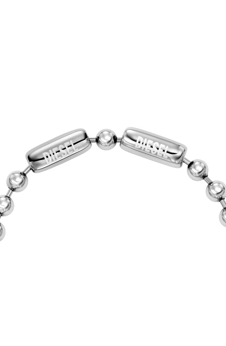 DIESEL<sup>®</sup> Ball Chain Bracelet, Alternate, color, Silver