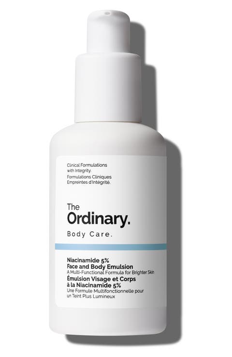Niacinamide 5% Face and Body Emulsion for Dark Spots & Uneven Tone