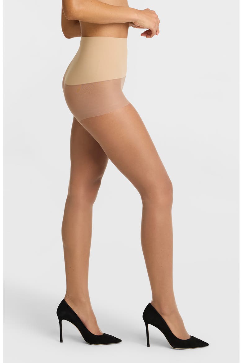 Highlighter Sheer Tights, Main, color, ROSE GOLD