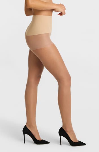 Women NEW COMMANDO highlighter sheer tight in rose gold main image 2