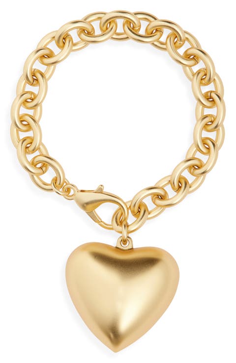 The Puffy Heart Chain Necklace