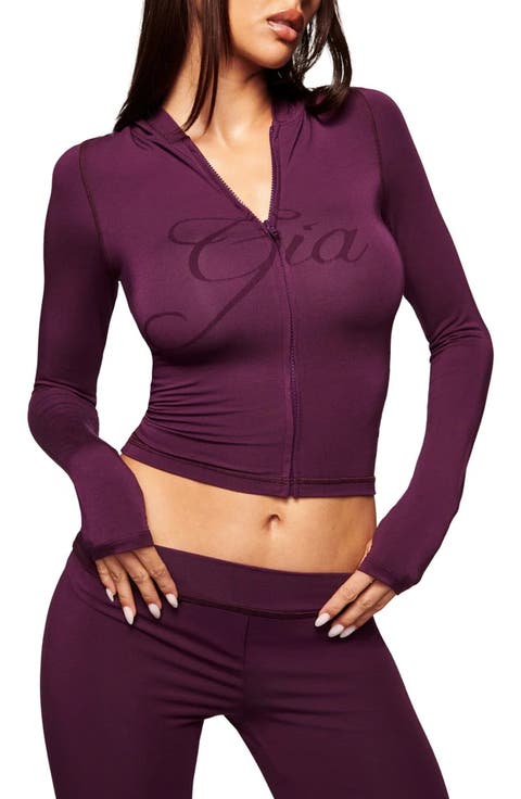 Blare Crop Hoodie
