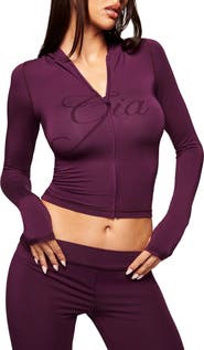 I.AM.GIA Blare Crop Hoodie