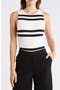 selected Paddleboard Stripe Ecru/ Black