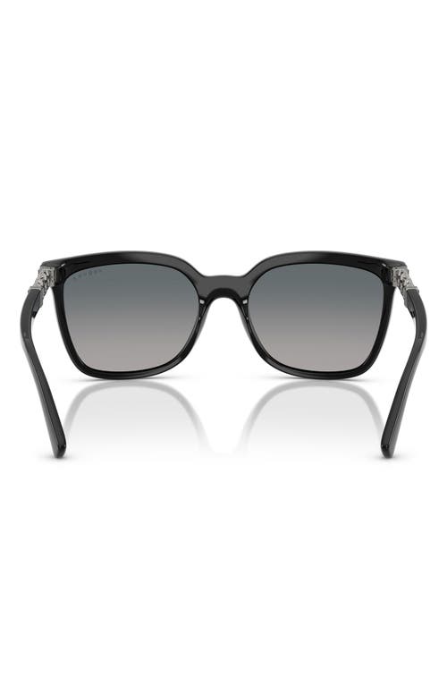 Vogue 56mm Polarized Gradient Square Sunglasses
