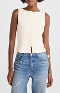 Madewell Rib Crewneck Vest Tank