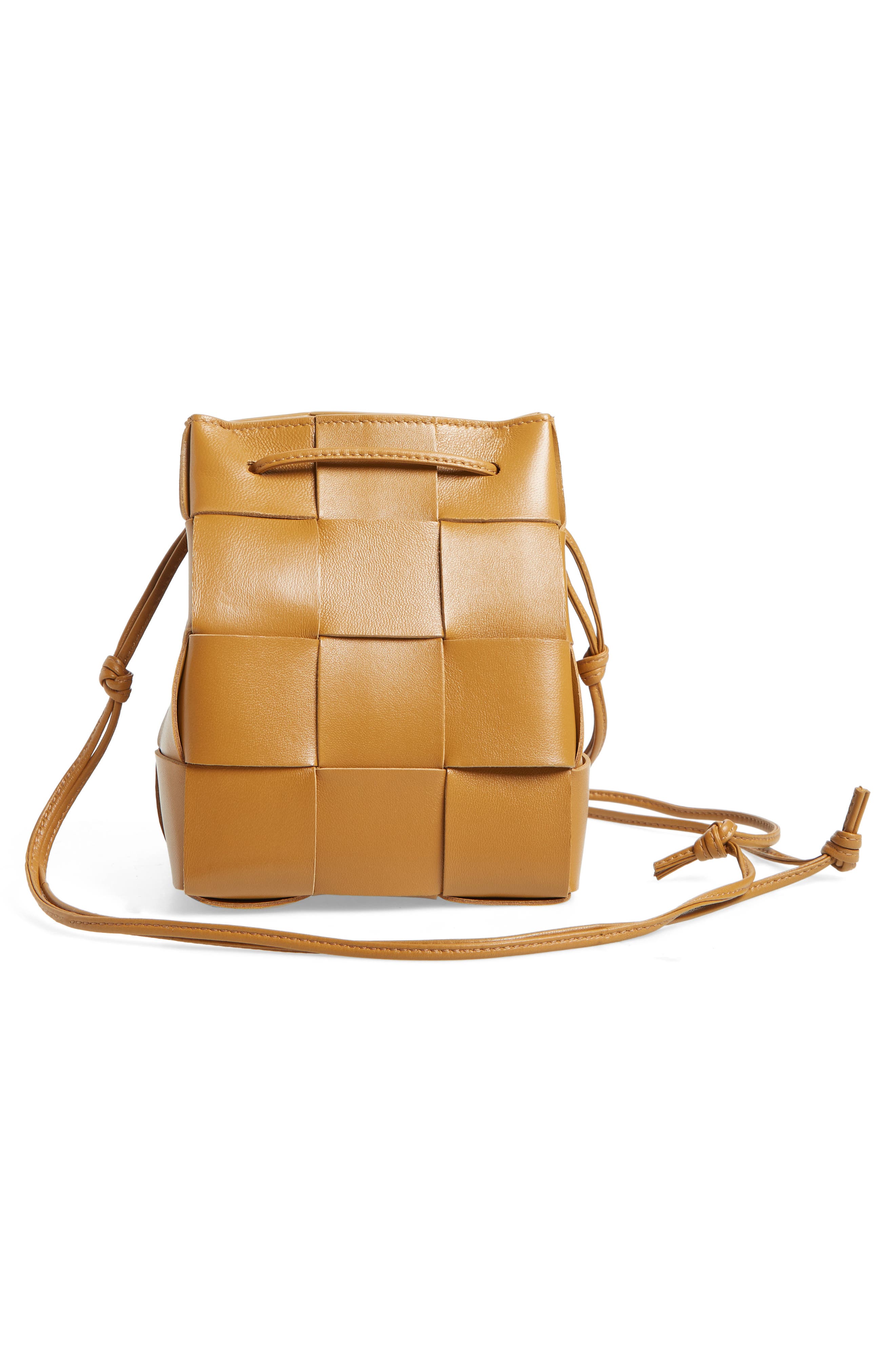 Bottega Veneta Mini Cassette Drawstring Bucket Bag, Alternate, color, 