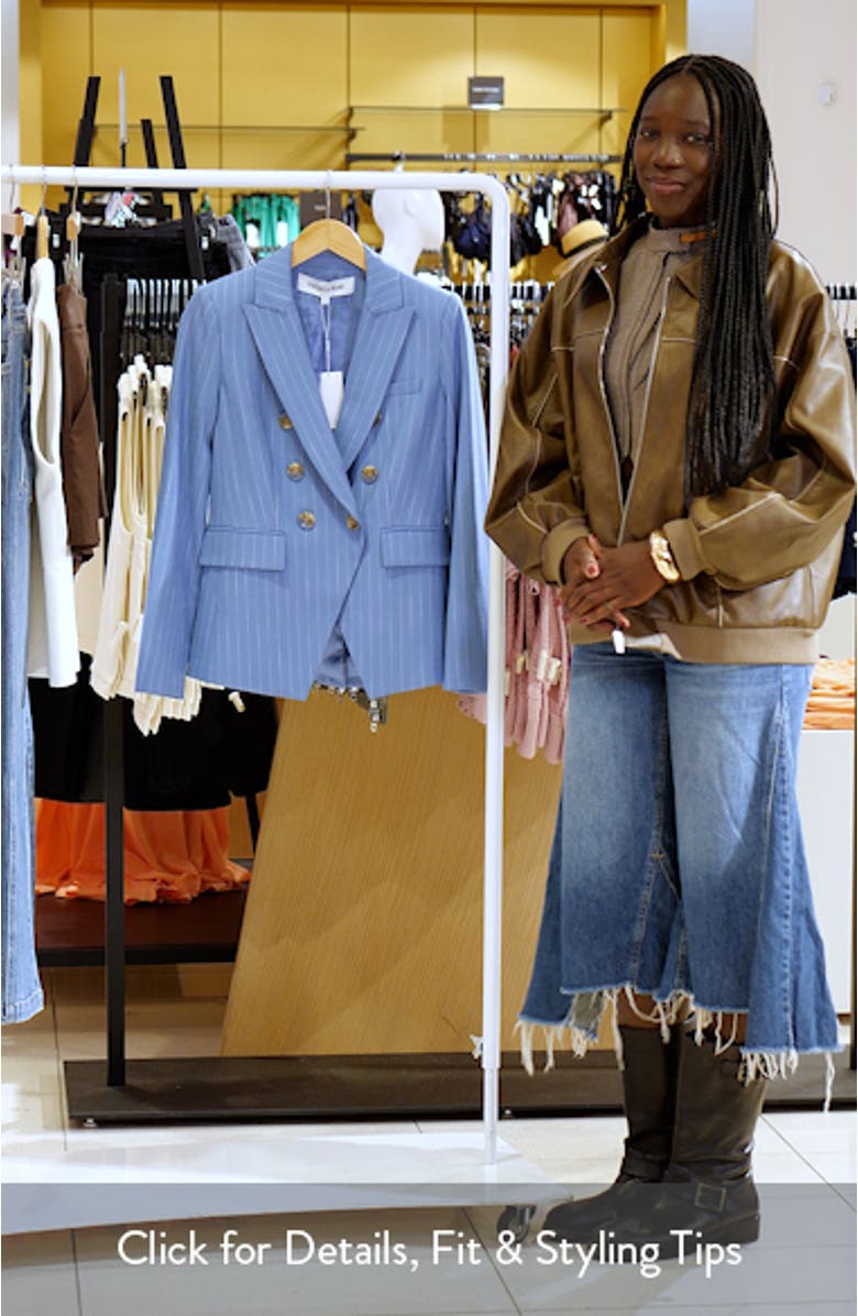 Miller Pinstripe Dickey Jacket, sales video thumbnail