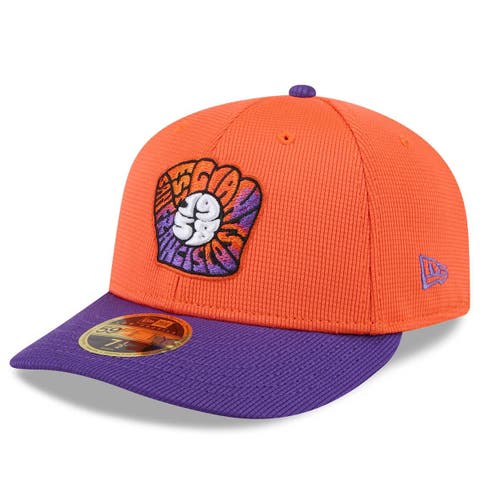 Men's New Era  Orange/Purple San Francisco Giants 2025 City Connect Batting Practice Low Profile 59FIFTY Fitted Hat