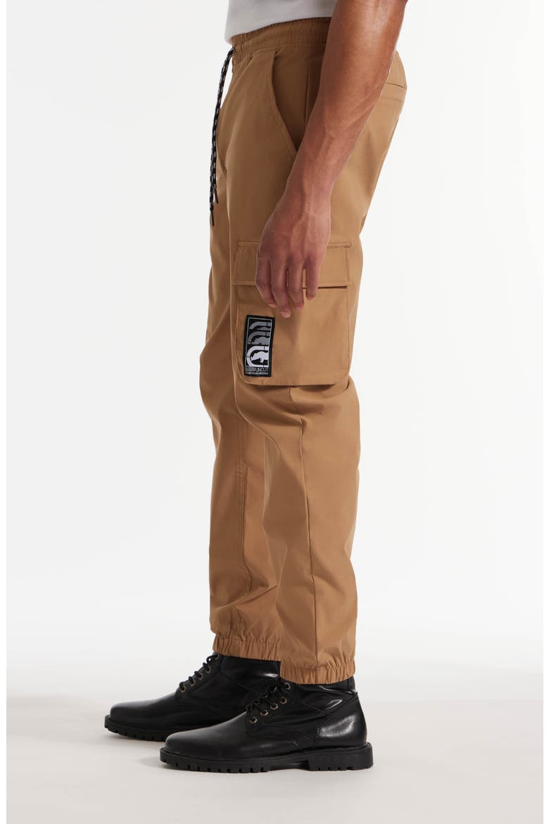 Draw Toggle Cargo Jogger, Alternate, color, Dark Khaki