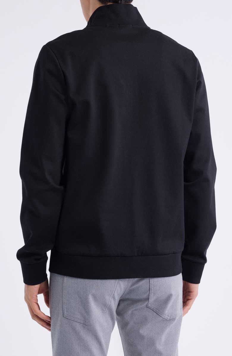 BOSS Stimmann Half Zip Top, Alternate, color, Black