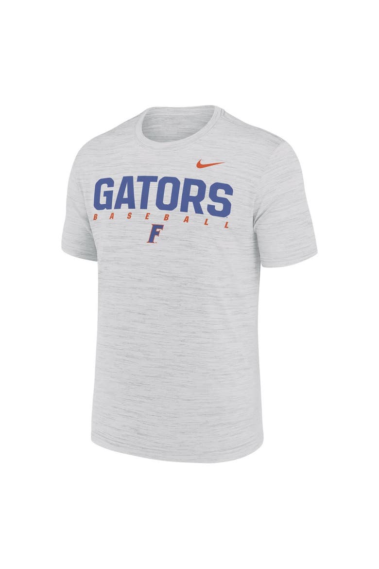 Men's Nike White Florida Gators Dugout Velocity Dri-FIT T-Shirt, Alternate, color, White