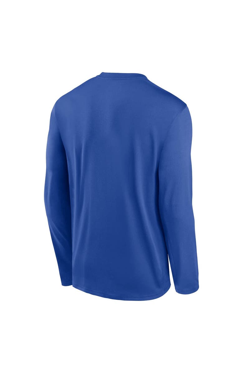 Nike Men's Nike Royal Duke Blue Devils Alternate Logo Lockup Legend Performance Long Sleeve T-Shirt, Alternate, color, Royal