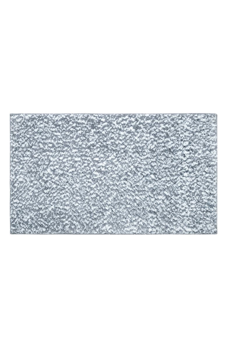 VCNY HOME Heathered Bath Rug, Main, color, Grey