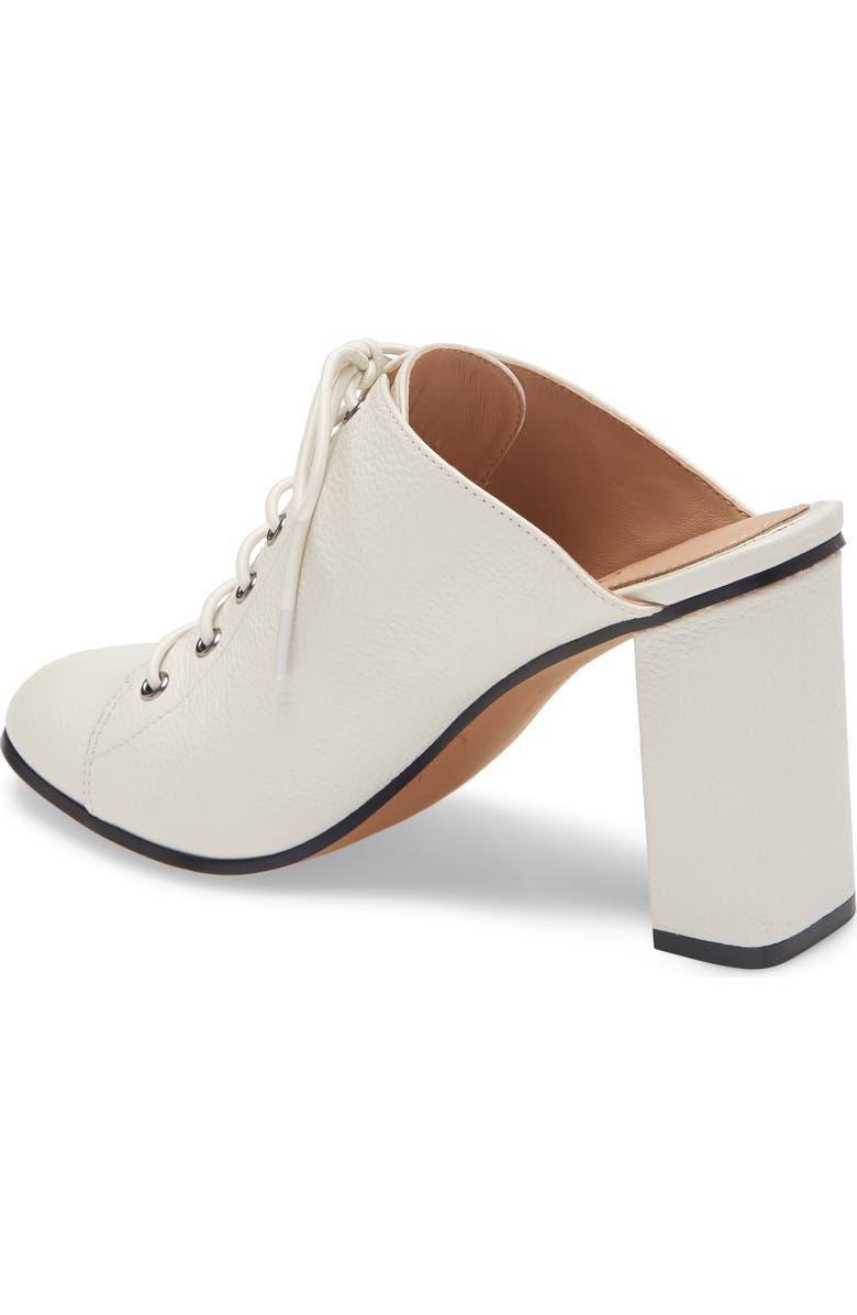 Linea Paolo Sylvie Lace-Up Mule, Alternate, color, Ivory