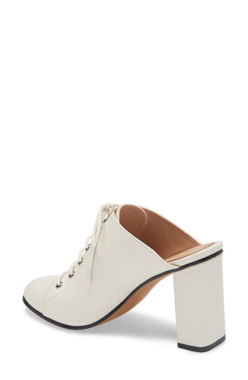 Linea Paolo Sylvie Lace-up Mule In Neutral