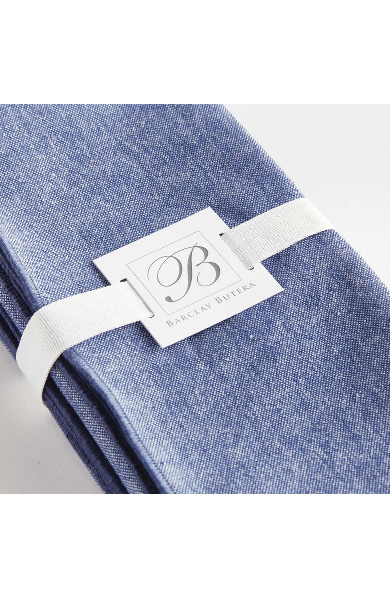 Napa Home & Garden Barclay Butera Miramar Dinner Napkins Set Of 4, Alternate, color, Blue