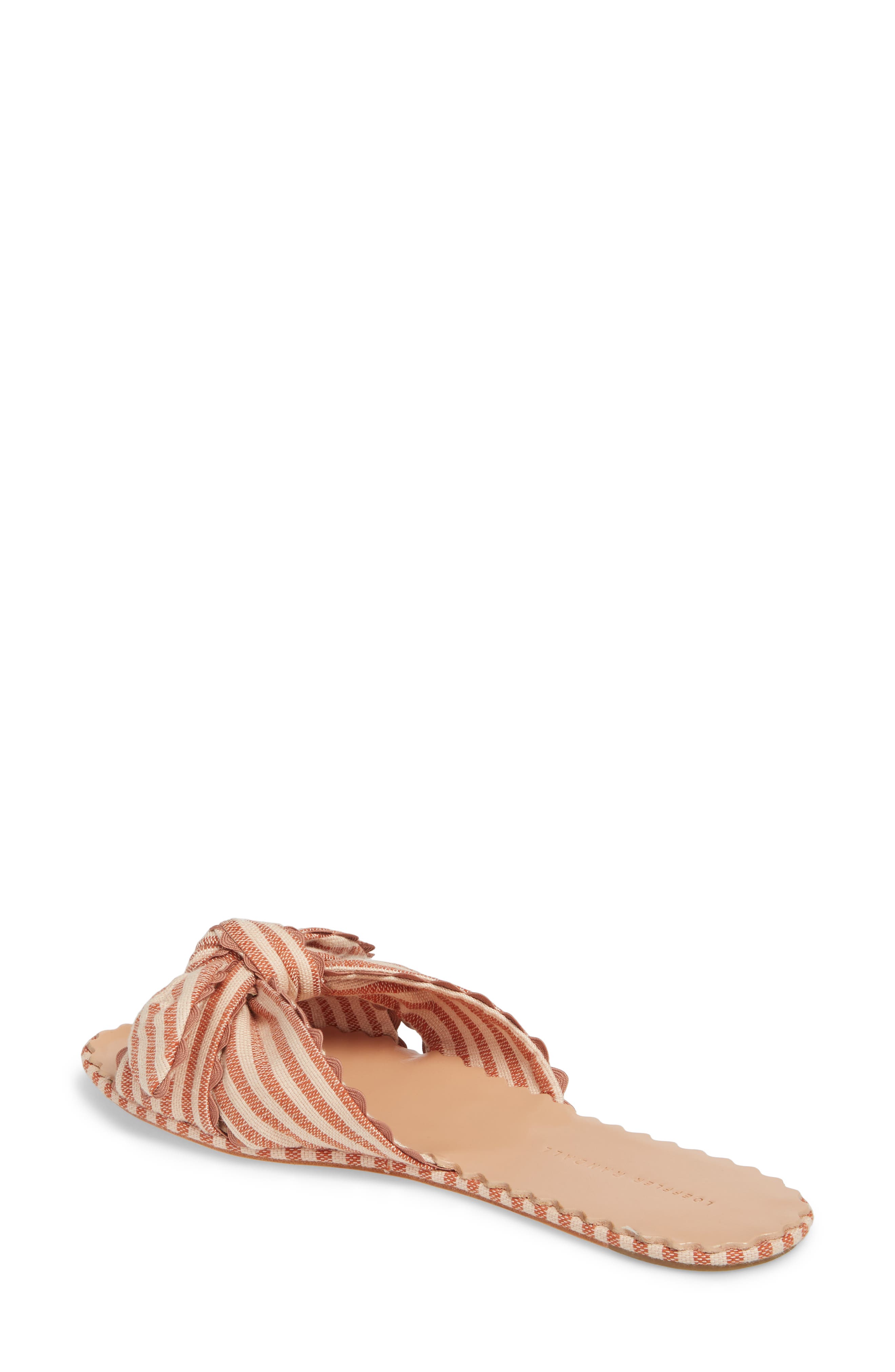 Loeffler Randall Shirley Bow Slide Sandal, Alternate, color, 