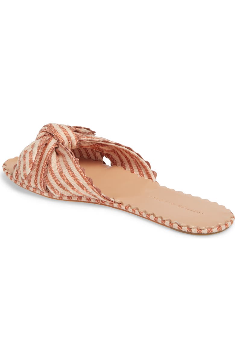 Loeffler Randall Shirley Bow Slide Sandal, Alternate, color,