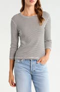 Sanctuary Mode Stripe Cotton Knit T-Shirt