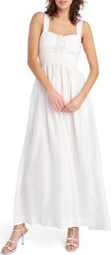 Favorite Daughter The Pretty Pintuck Sleeveless Maxi Dress