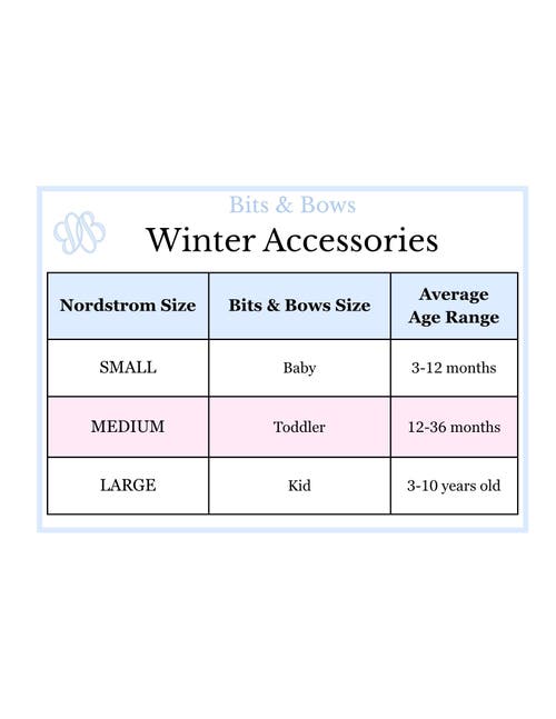 Bits & Bows Evergreen Knit Hat/mittens Bundle In Green