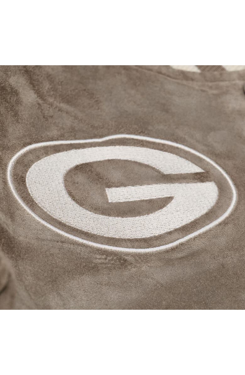 Mitchell & Ness Women's Mitchell & Ness  Tan Green Bay Packers Full-Snap Varsity Jacket, Alternate, color, Tan