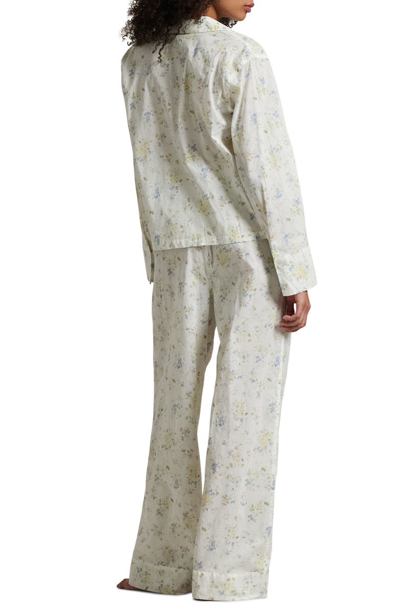 Polo Ralph Lauren Cotton Pajamas, Alternate, color, Botanical Floral