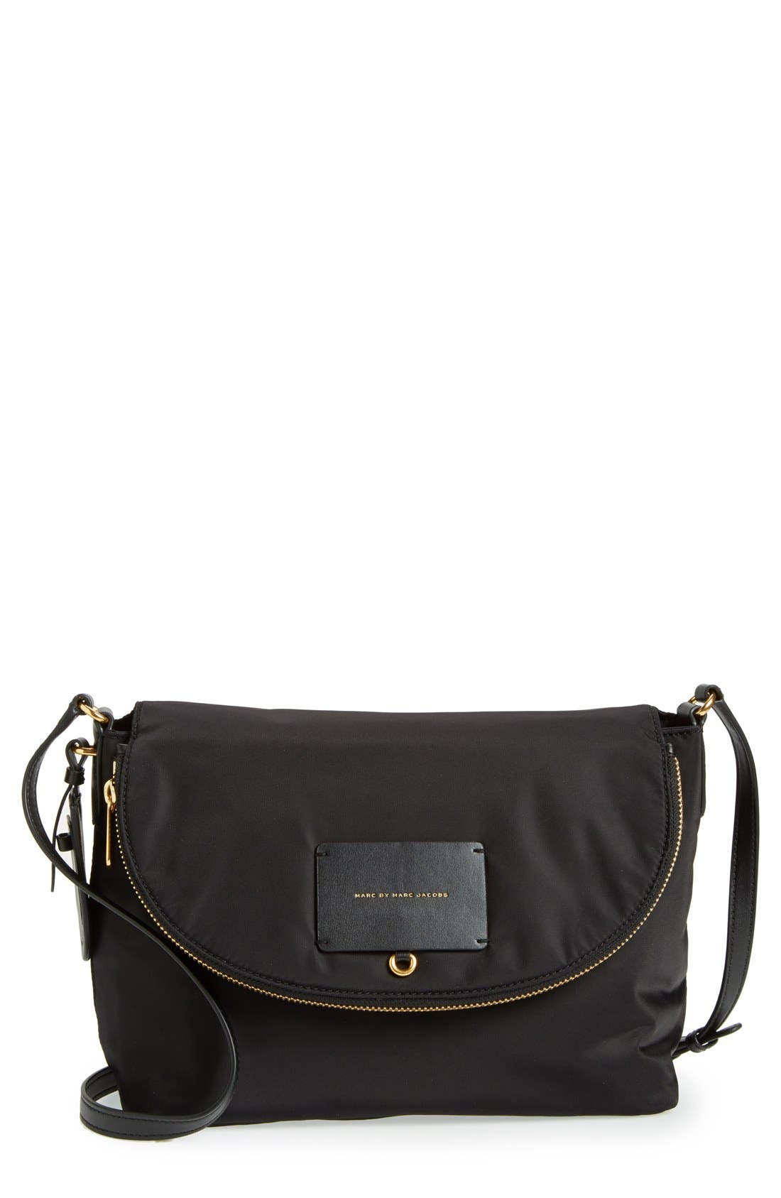 Marc Jacobs MARC BY MARC JACOBS 'Preppy Legend - Natasha' Nylon Crossbody Bag, Main, color, 