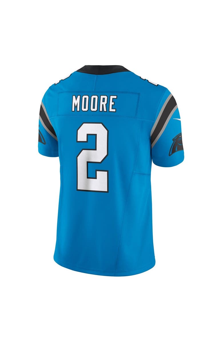 Nike Men's Nike D.J. Moore Blue Carolina Panthers Vapor F.U.S.E. Limited Jersey, Alternate, color, 