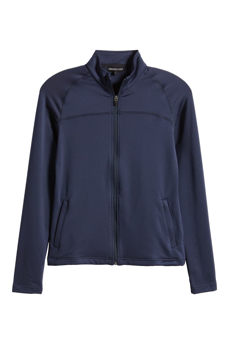 Cora Zip Golf Jacket, Main, color, NAVY