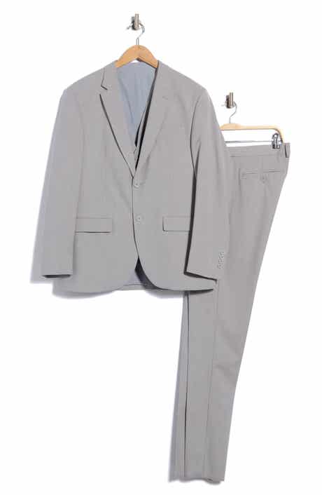 Regular Fit Four-Way Stretch 3-Piece Suit