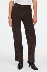 Madewell The Emmett Wide Leg Full Length Corduroy Pants: Welt Pocket Edition