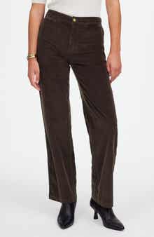 Madewell The Emmett Wide Leg Full Length Corduroy Pants: Welt Pocket Edition