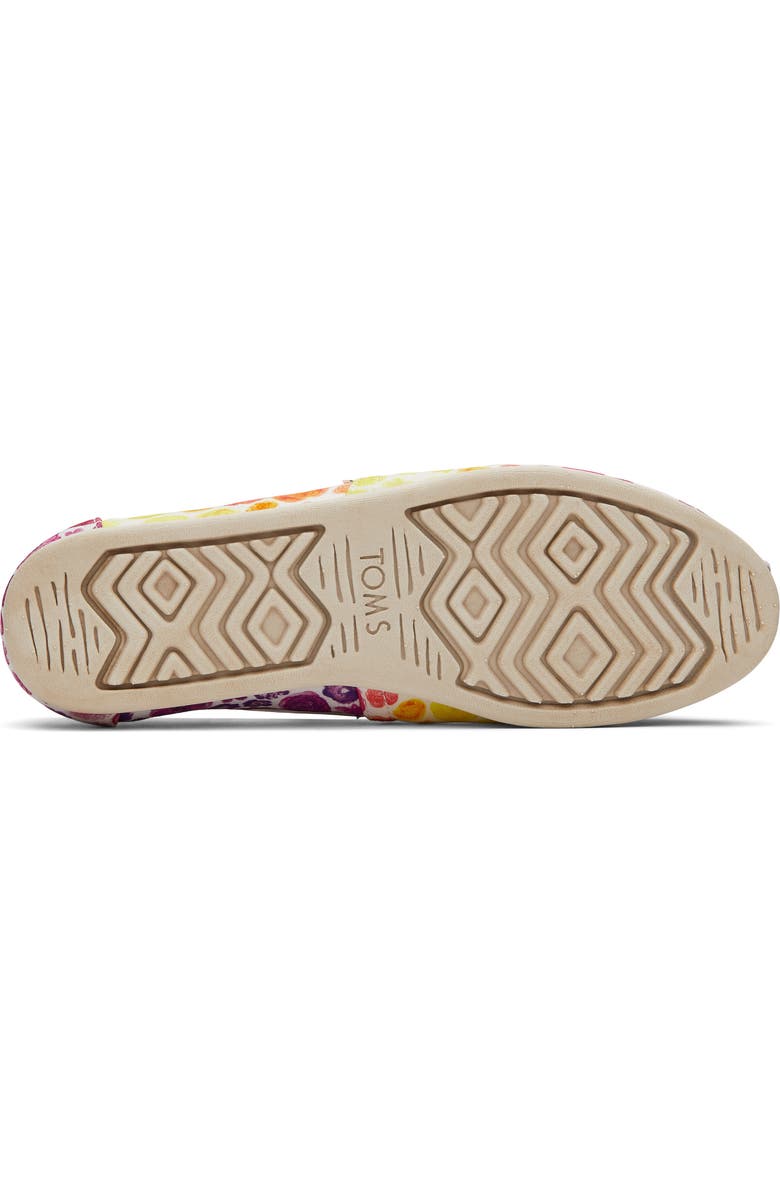 TOMS x Paper Source Alpargata Slip-On Sneaker, Alternate, color,