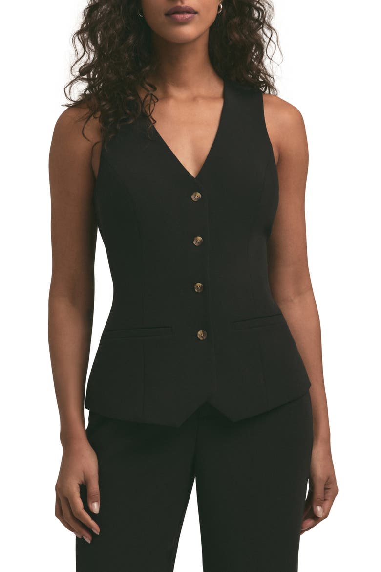 The Jones Vest, Main, color, BLACK