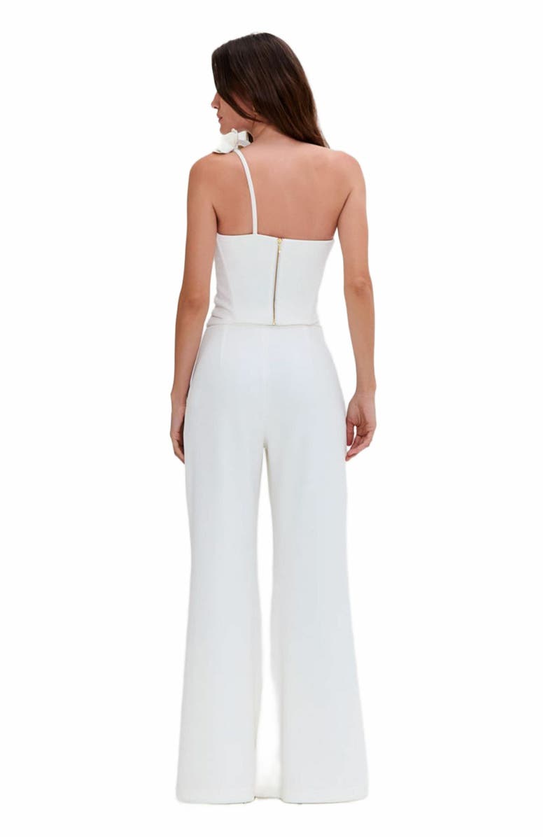 PatBO Merian Knit Pant, Alternate, color, Off White