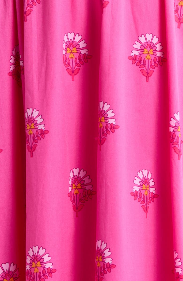 SUGARLIPS Scarlett Floral Mazy Cotton Maxi Dress, Alternate, color, Fuchsia-Pinks