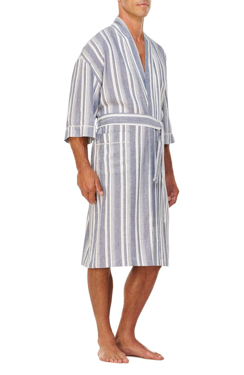 Majestic International Summer Stripe Robe, Alternate, color, Shade Stripe
